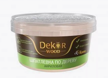 шпатлевка по дереву "dekor" черешня 0,4 кг